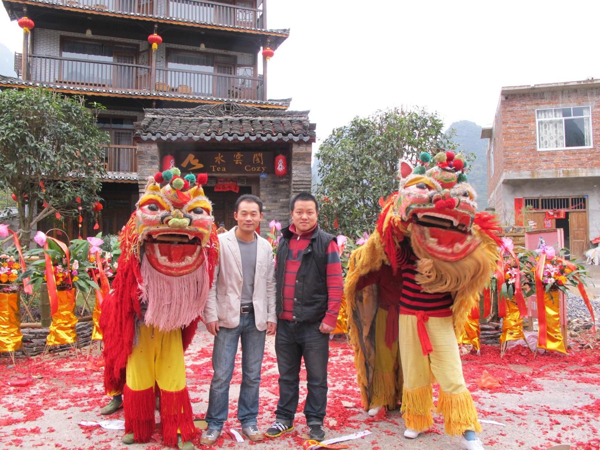 Hostal Yangshuo Tea Cozy--One Way Free Pick Up From Airport Or Ts 4 Nights Exterior foto