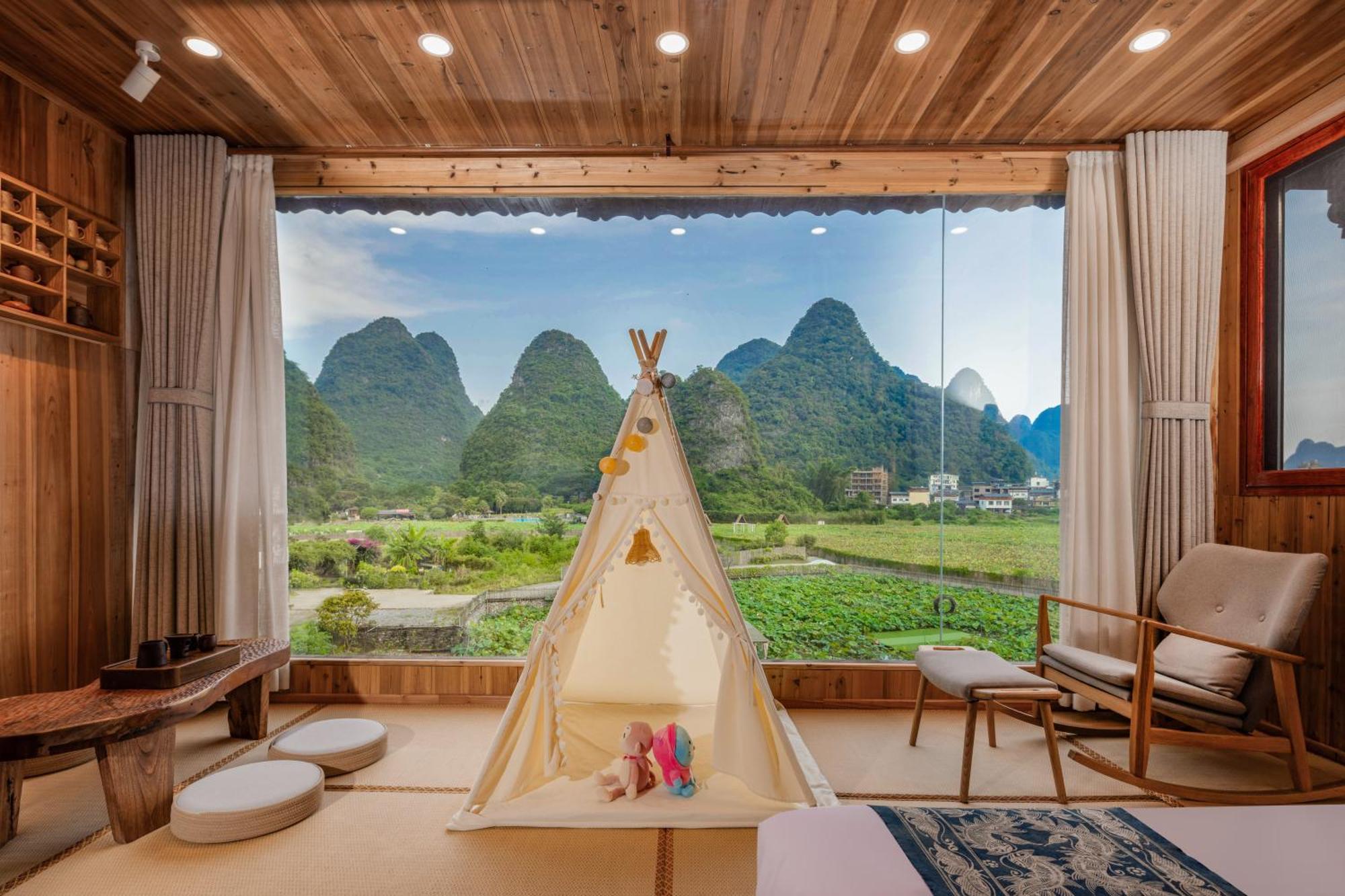 Hostal Yangshuo Tea Cozy--One Way Free Pick Up From Airport Or Ts 4 Nights Exterior foto